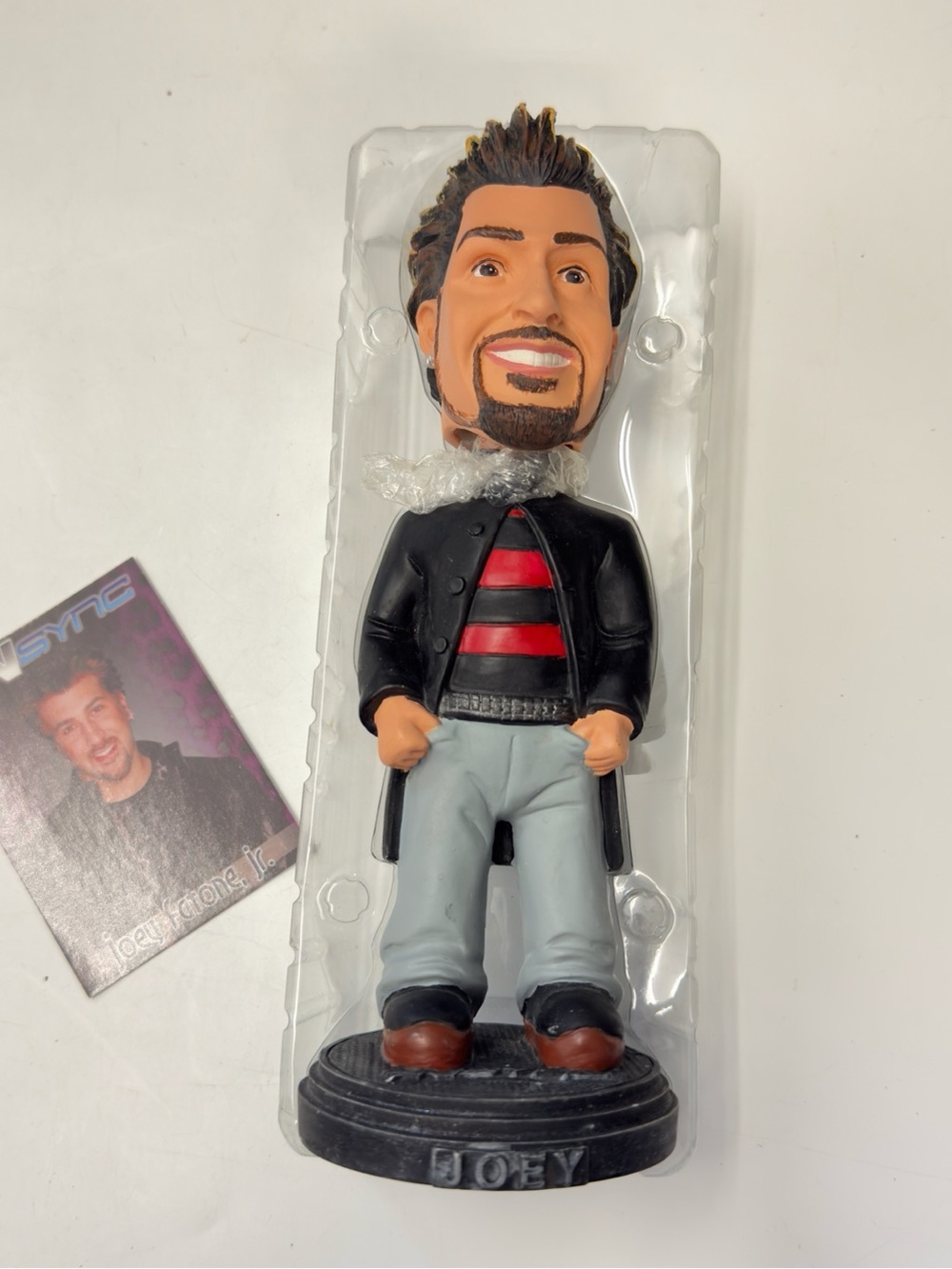 NSYNC Collectible Bobblehead Set - Best Buy 2001 Multicolored Packaging - Picture 3 of 7